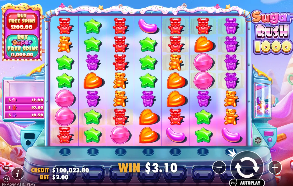 Sugar Rush 1000 demo
